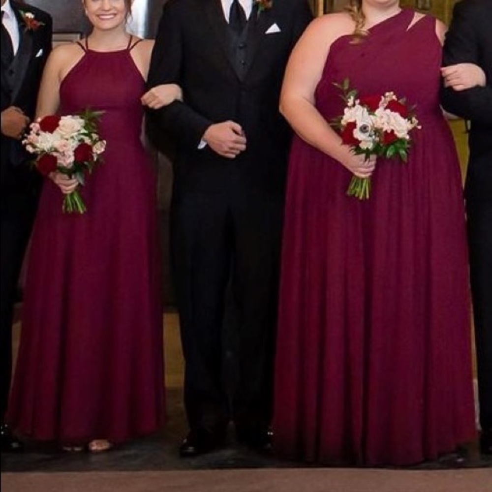 Racerback Evening Gown